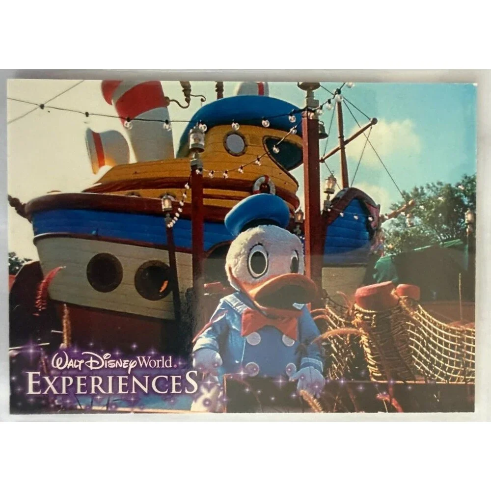 Walt Disney World Experiences Toontown Fair 9 Card Set Complete Extinct Sleeve